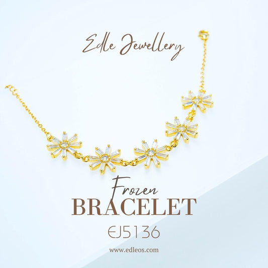 EJ5136-Frozen(24K) - Premium Bracelet from EDLE - Just $28! Shop now at EDLE SHOPPING