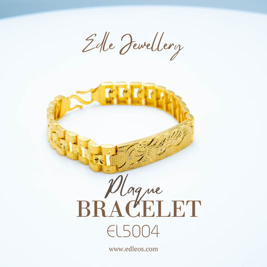 EL5004 Plaque(Dubai) - Premium Bracelet from EDLE - Just $70.00! Shop now at EDLE SHOPPING