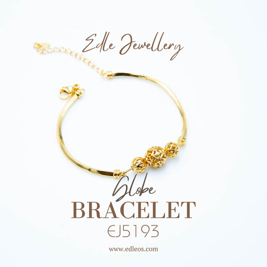 EJ5193 Globe(24K) - Premium Bracelet from EDLE - Just $28! Shop now at EDLE SHOPPING