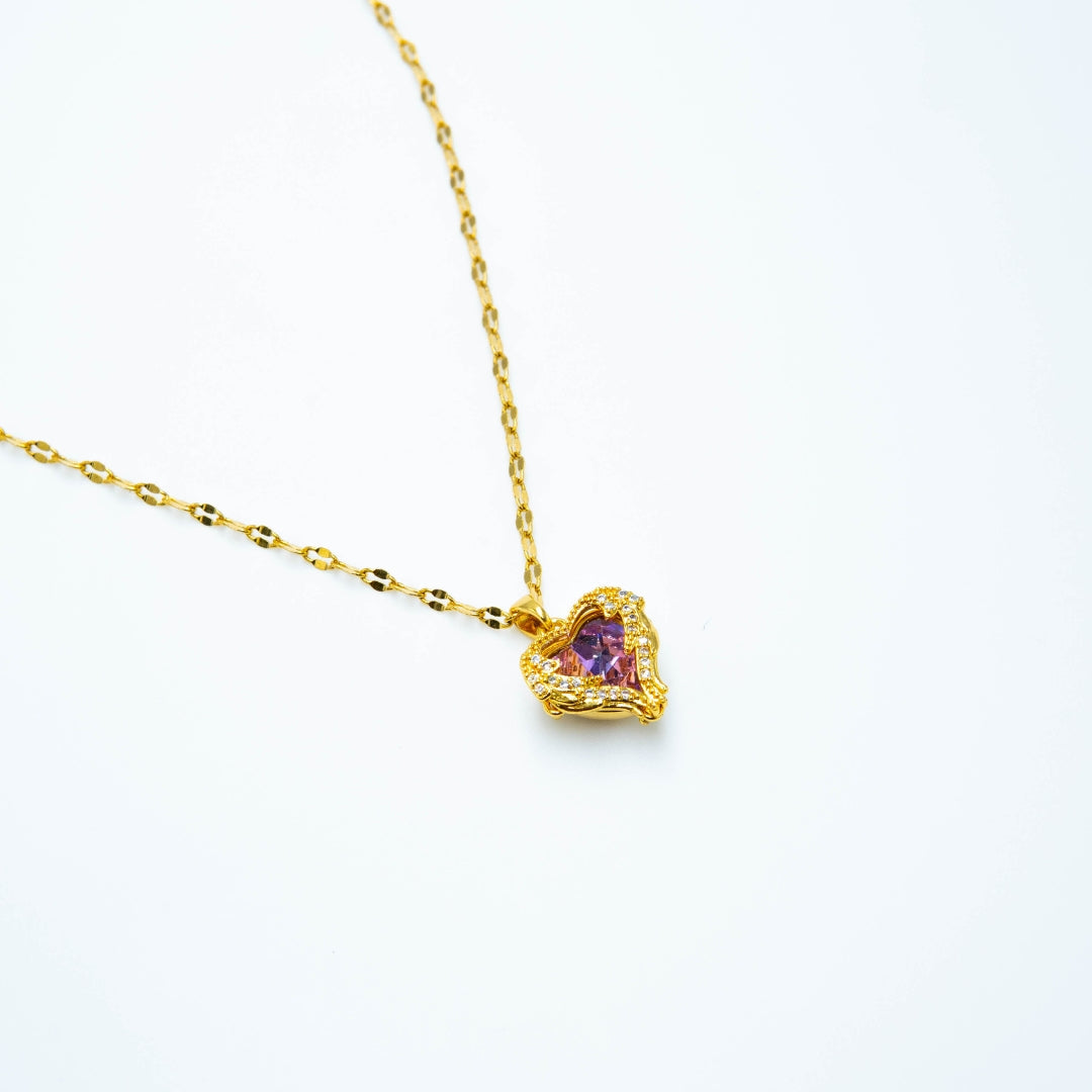 EJ3151 Heart(24K) - Premium Necklace from EDLE - Just $28! Shop now at EDLE SHOPPING