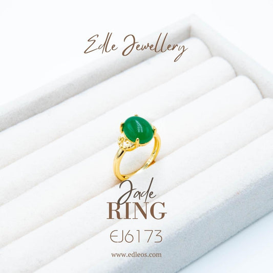 EJ6173 Jade Ring - Premium ring from EDLE - Just $28! Shop now at EDLE SHOPPING