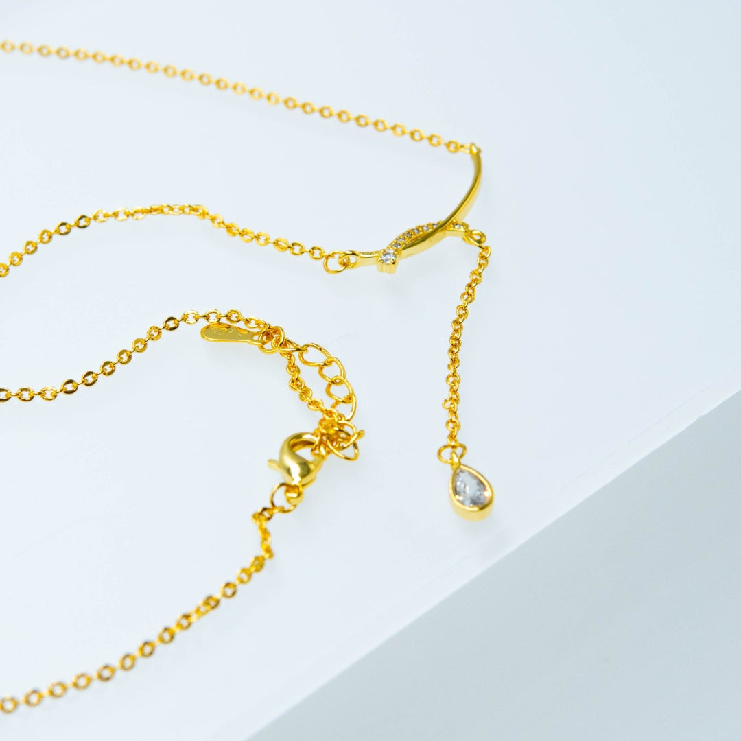 EJ3115 Droplet(24K) - Premium Necklace from EDLE - Just $28! Shop now at EDLE SHOPPING