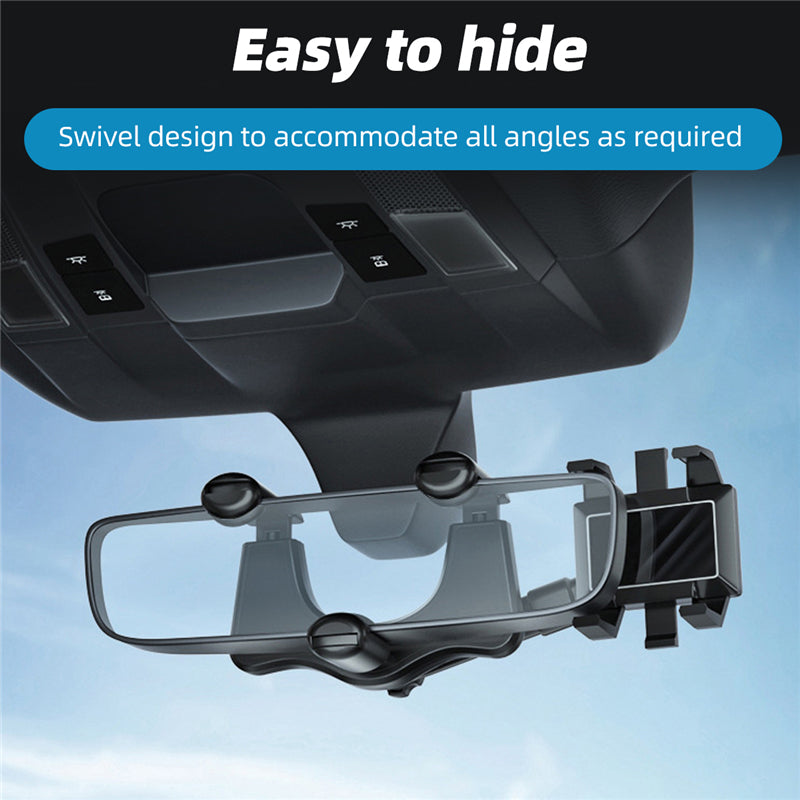 AM2001 Rearview mirror phone holder - Premium Automobile Interior Accessories from EDLE - Just $20! Shop now at EDLE SHOPPING