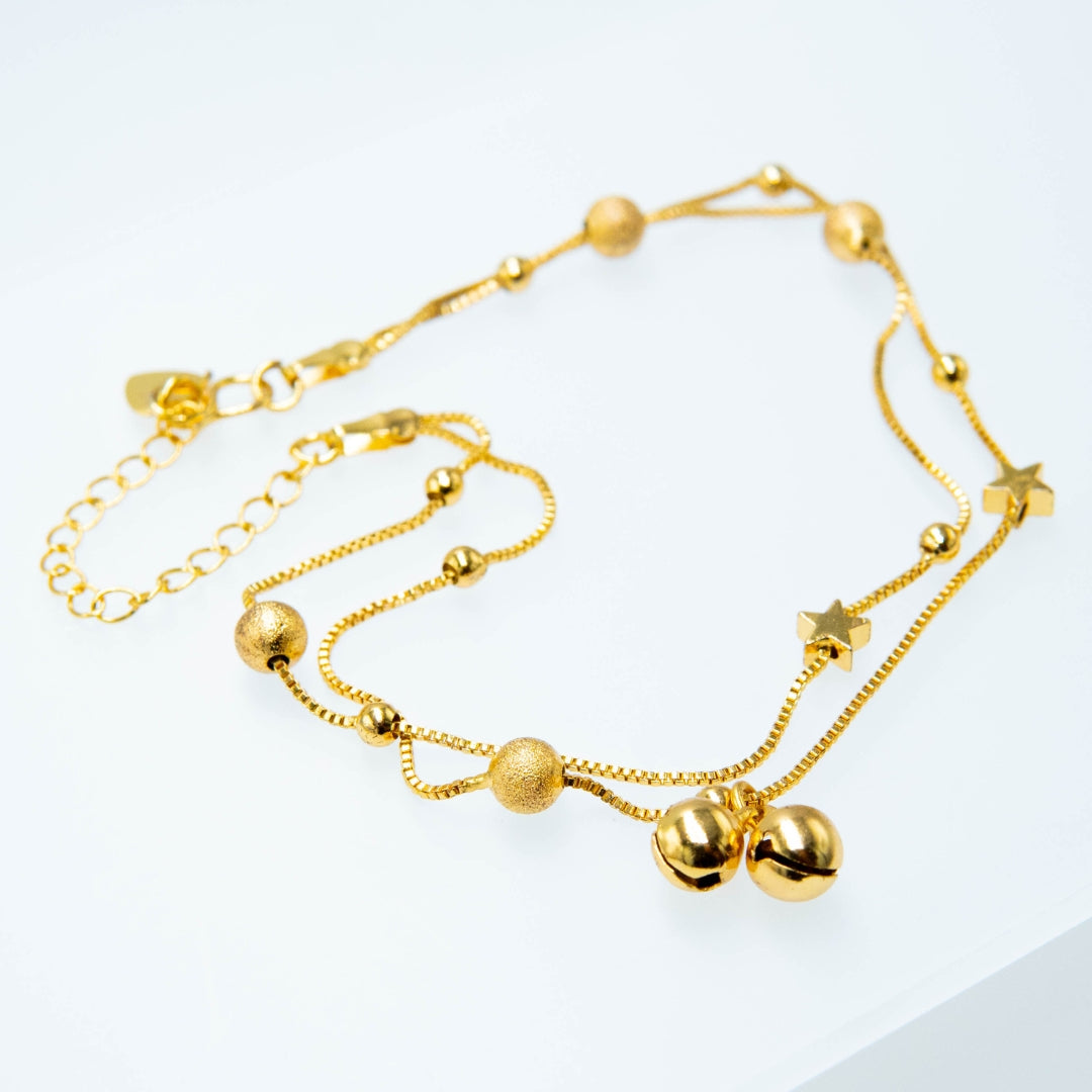EJ2124 Star(24K) - Premium Anklet from EDLE - Just $28! Shop now at EDLE SHOPPING