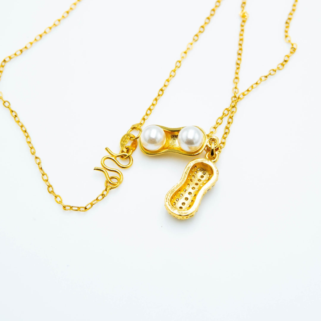 EJ3140 Nut(24K) - Premium Necklace from EDLE - Just $28! Shop now at EDLE SHOPPING
