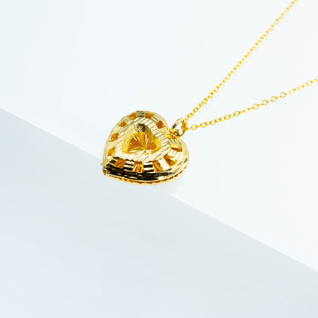 EJ3197 Deep Love(24K) - Premium Necklace from EDLE - Just $25.00! Shop now at EDLE SHOPPING