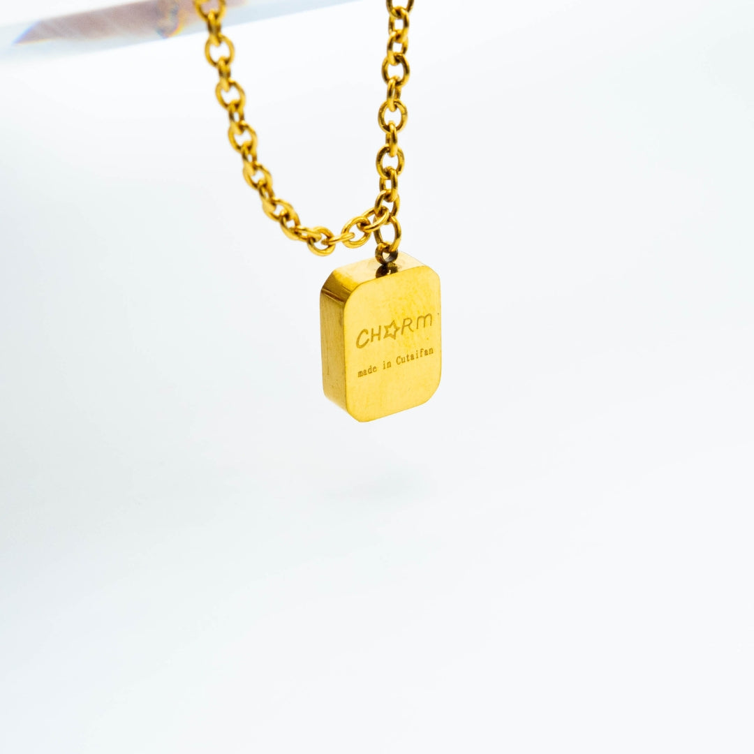 EJ3183 Brick(24K) - Premium Necklace from EDLE - Just $28! Shop now at EDLE SHOPPING