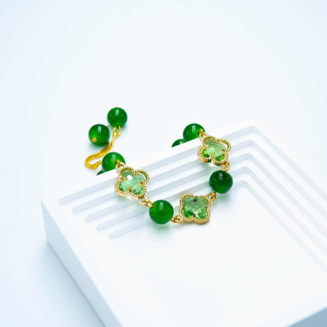 EJ5114 Peacock(Jade) - Premium Bracelet from EDLE - Just $28! Shop now at EDLE SHOPPING