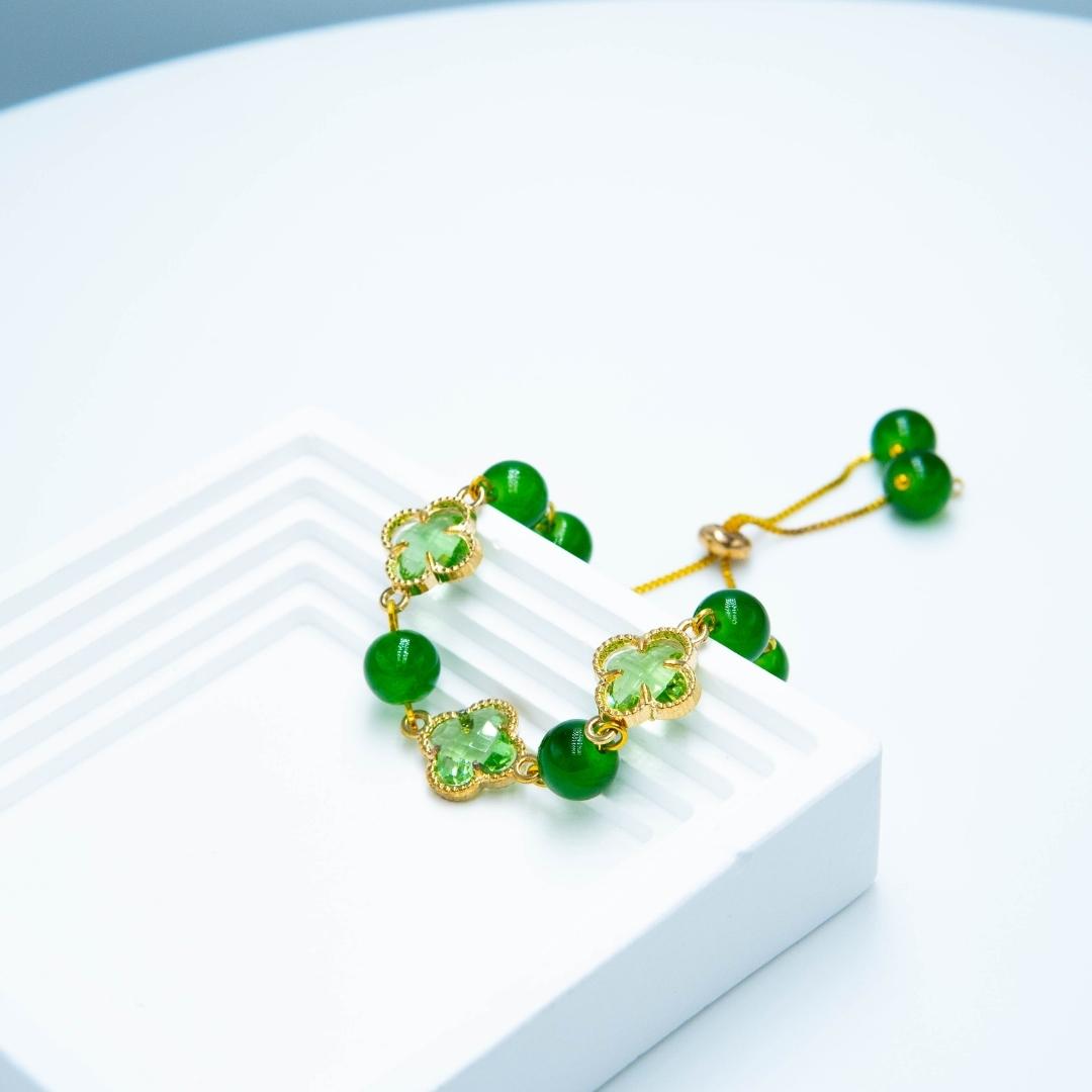 EJ5114 Peacock(Jade) - Premium Bracelet from EDLE - Just $28! Shop now at EDLE SHOPPING