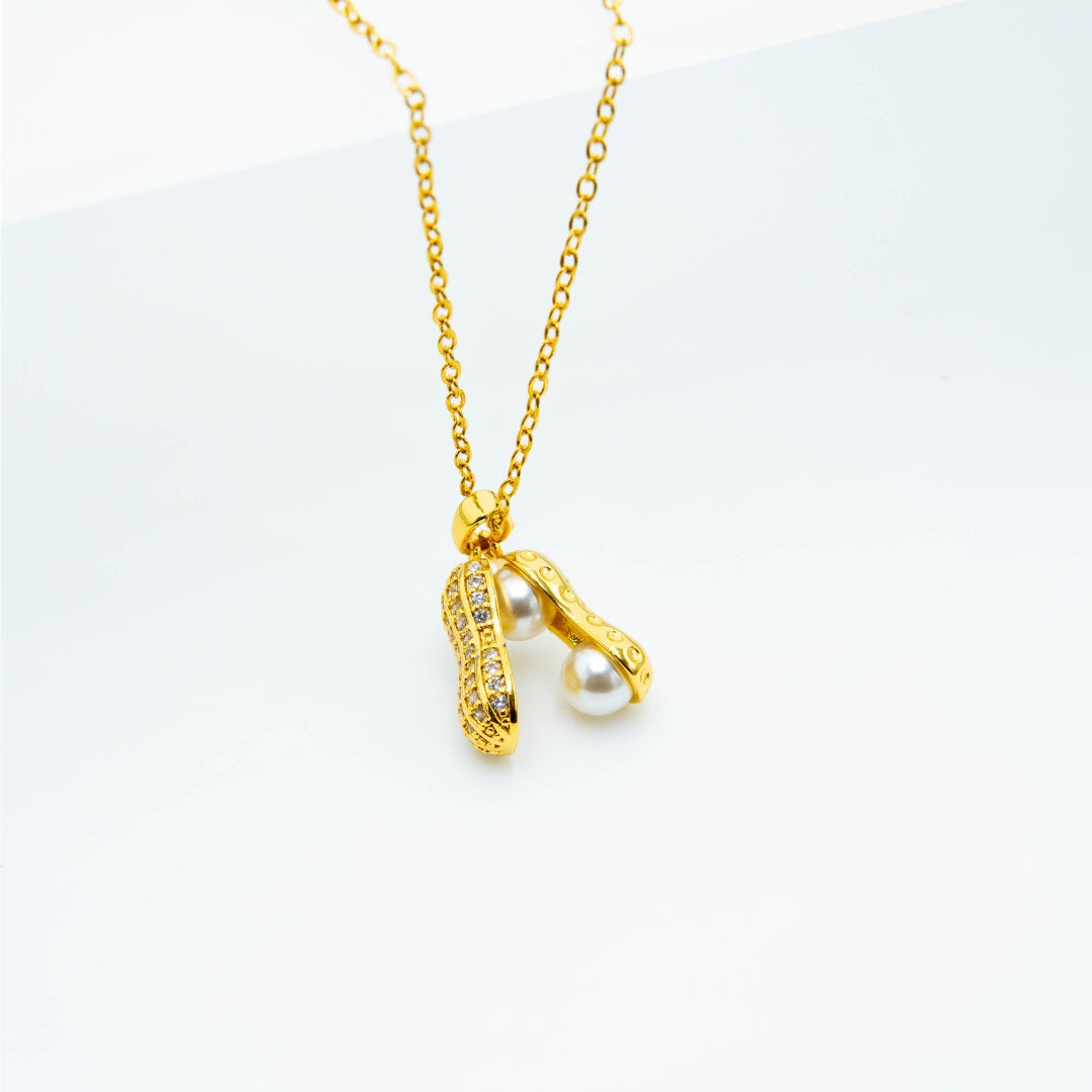 EJ3140 Nut(24K) - Premium Necklace from EDLE - Just $28! Shop now at EDLE SHOPPING