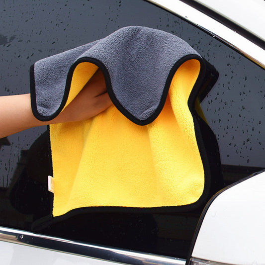 AM1005 Double-sided coral fleece cleaning cloth - Premium Automotive Care from EDLE - Just $6.00! Shop now at EDLE SHOPPING