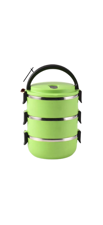 HL2006 Bento Layers Lunch box - Premium Kitchenware from EDLE - Just $38! Shop now at EDLE SHOPPING