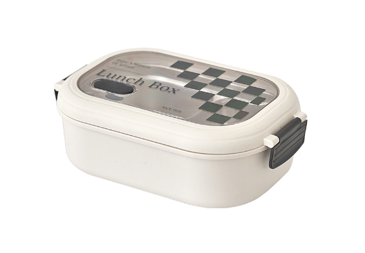 HL2070 Checkered stainless steel lunch box - Premium Kitchenware from EDLE - Just $50! Shop now at EDLE SHOPPING
