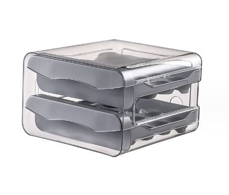 HL9085 Double layer egg storage box - Premium Kitchenware from EDLE - Just $32! Shop now at EDLE SHOPPING