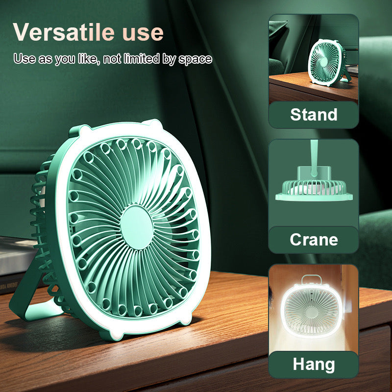 HA1005 Silent rechargeable fan - Premium Large Household Appliances from EDLE - Just $35! Shop now at EDLE SHOPPING