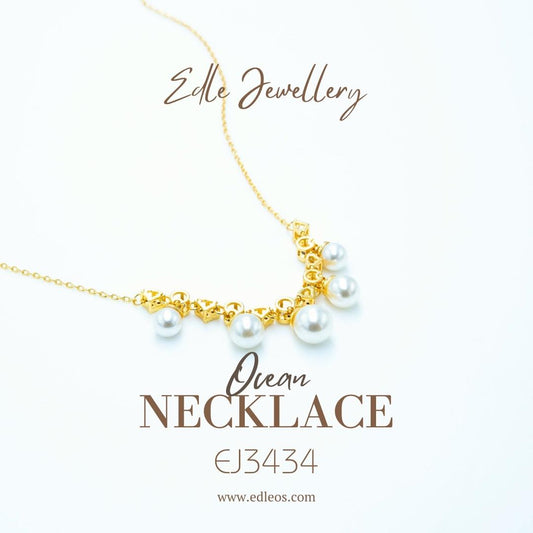 EJ3434 Ocean(24K) - Premium Necklace from EDLE - Just $28! Shop now at EDLE SHOPPING