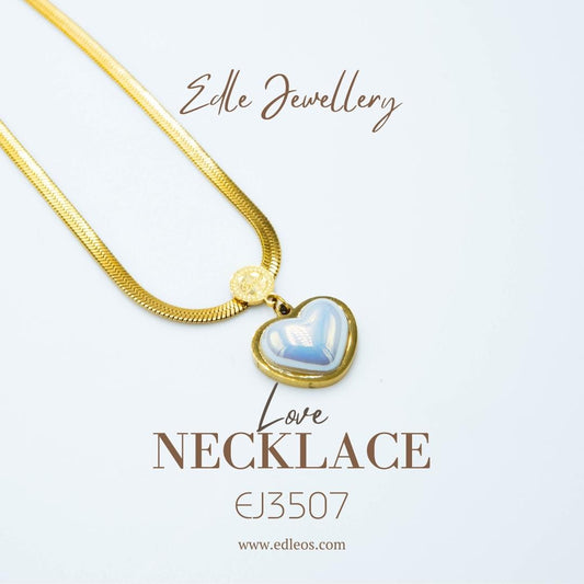 EJ3507 Love(24K) - Premium Necklace from EDLE - Just $28! Shop now at EDLE SHOPPING