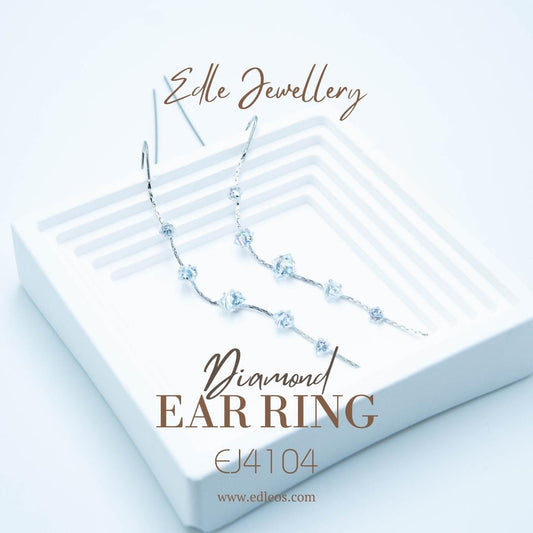 EJ4104 Diamond(925S) - Premium earring from EDLE - Just $28! Shop now at EDLE SHOPPING