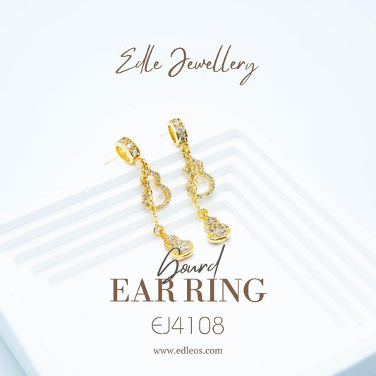 EJ4108 Gourd(24K) - Premium earring from EDLE - Just $28! Shop now at EDLE SHOPPING