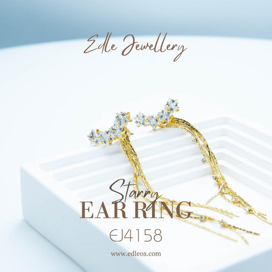 EJ4158 Starry(24K) - Premium earring from EDLE - Just $28! Shop now at EDLE SHOPPING