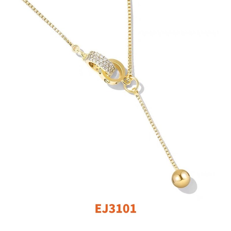 EJ3101 Bell(24K) - Premium Necklace from EDLE - Just $25.00! Shop now at EDLE SHOPPING