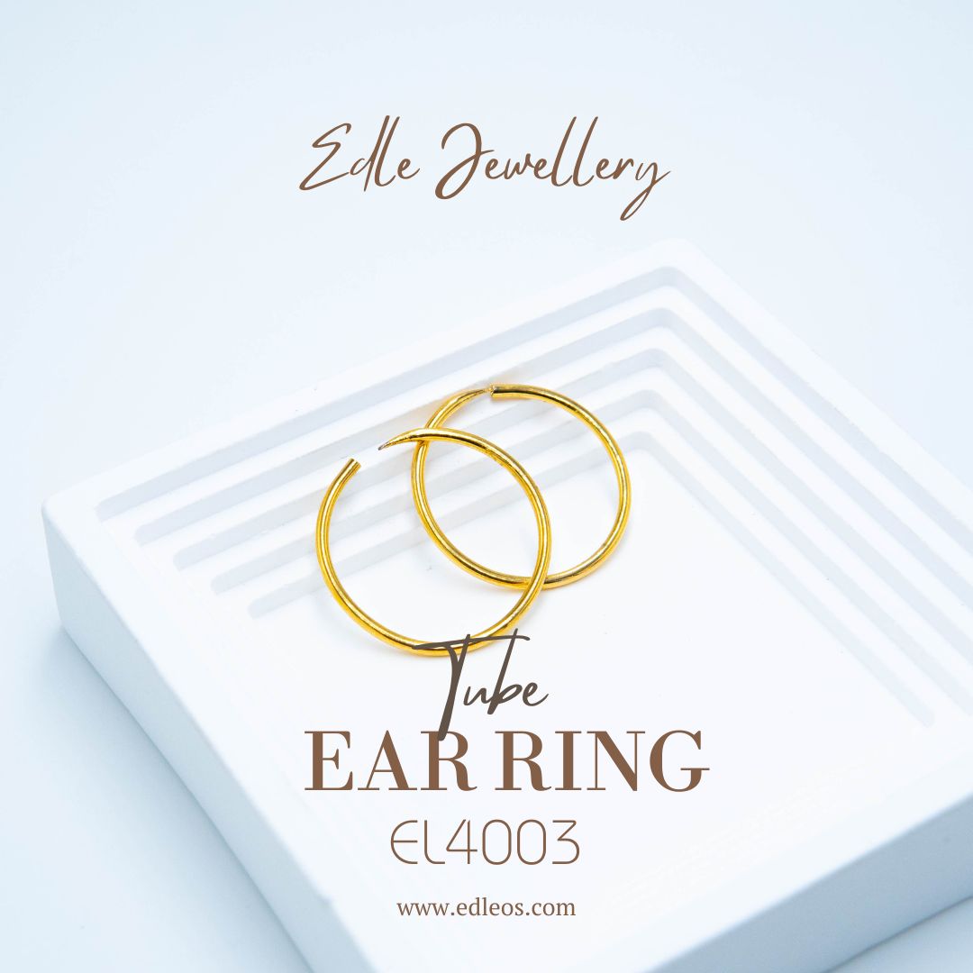 EL4003 Tube(Dubai) - Premium earring from EDLE - Just $29.90! Shop now at EDLE SHOPPING