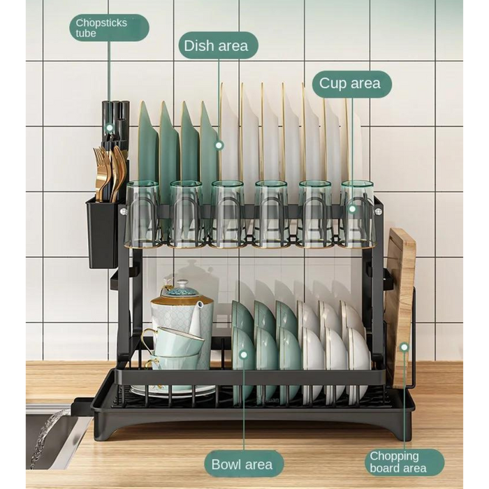 HL9038 Folding tableware drain rack