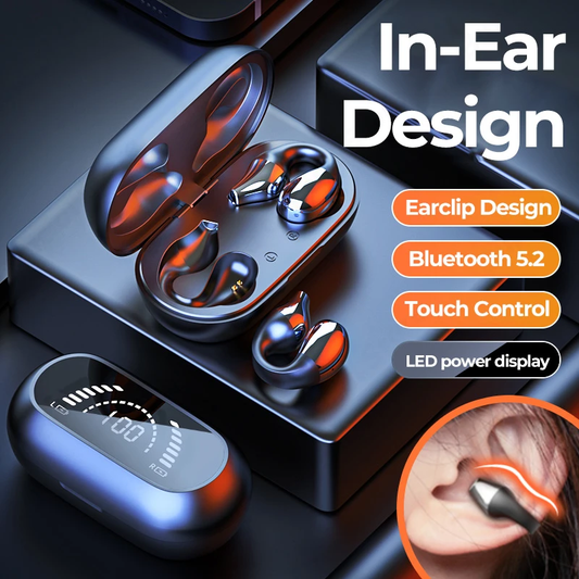 MA1009 Wireless Bluetooth 5.2 Bone Conduction Earphone - Premium Audio from EDLE - Just $65! Shop now at EDLE SHOPPING