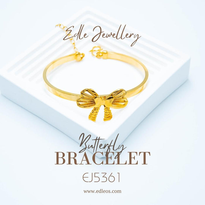 EJ5361 Butterfly Bracelet(24K) - EDLE SDN. BHD.