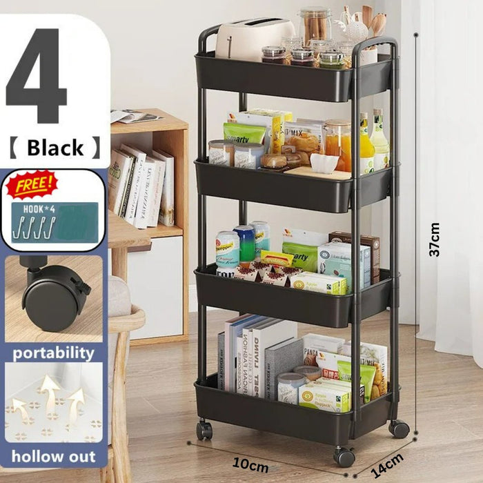 HL9015 Four layer Bathroom storage rack - EDLE SDN. BHD.