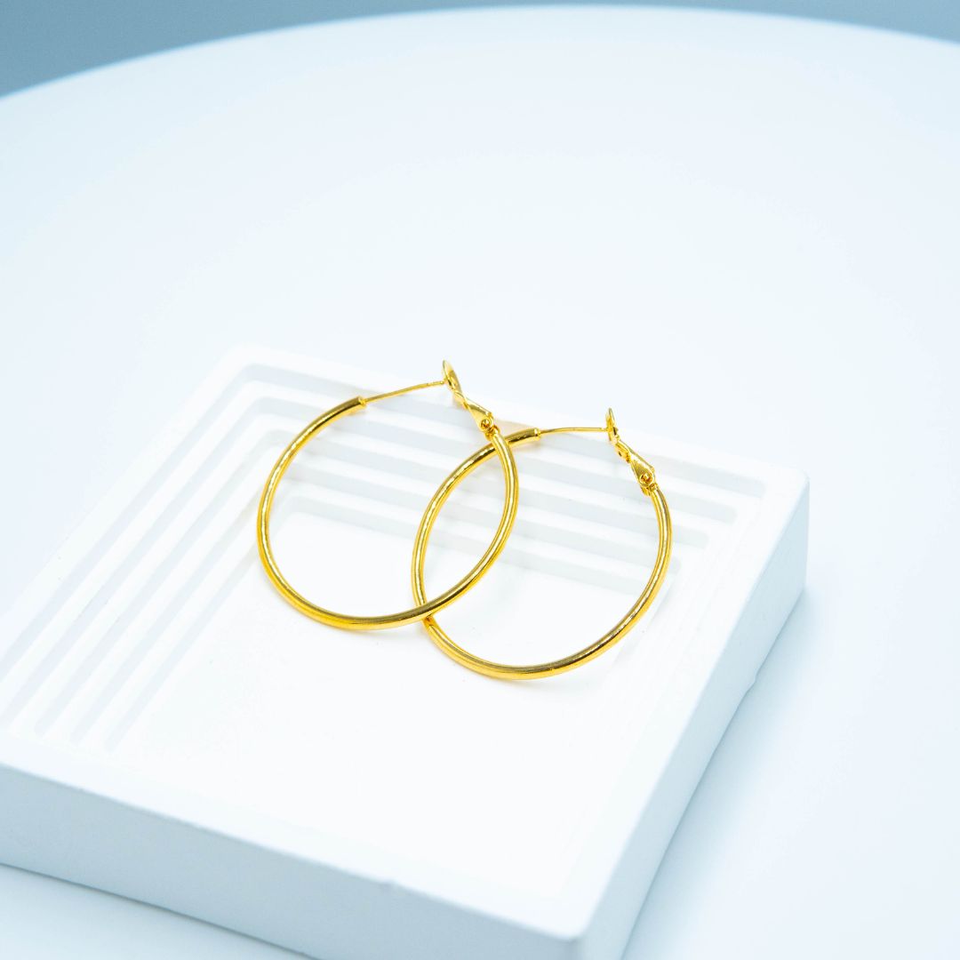 EL4002 Circle(Dubai) - Premium earring from EDLE - Just $29.90! Shop now at EDLE SHOPPING