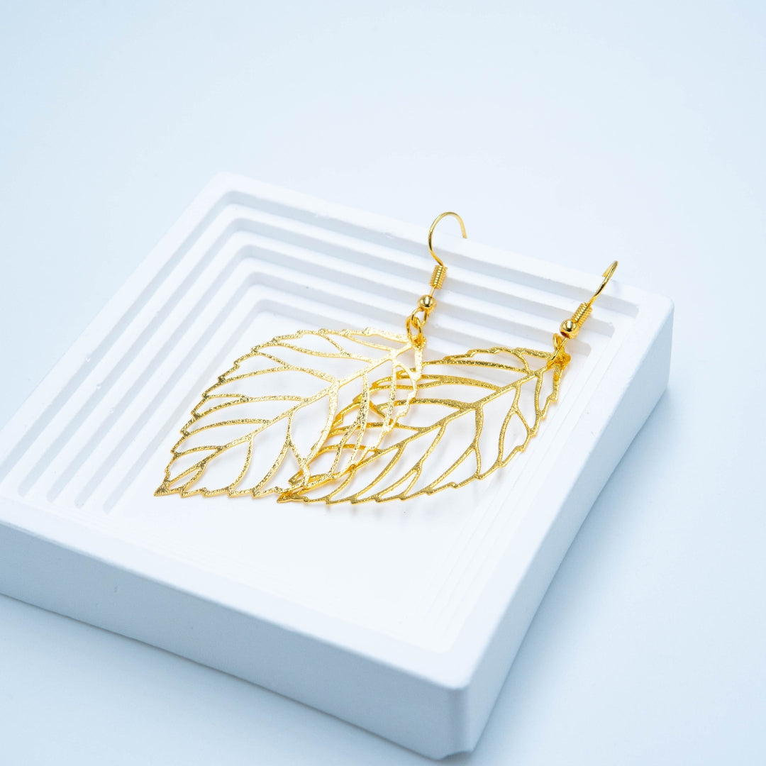 EL4007 Leaves(Dubai) - Premium earring from EDLE - Just $29.90! Shop now at EDLE SHOPPING