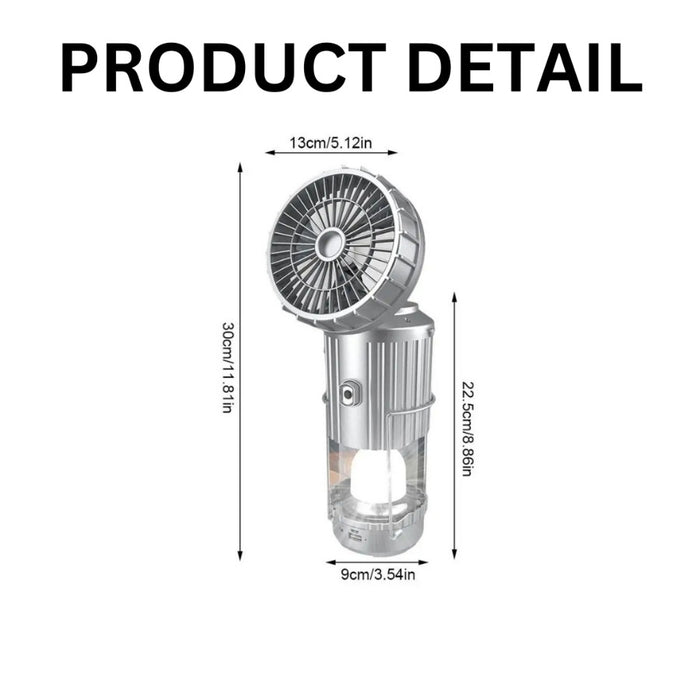 DS1157 Solar Fan Light