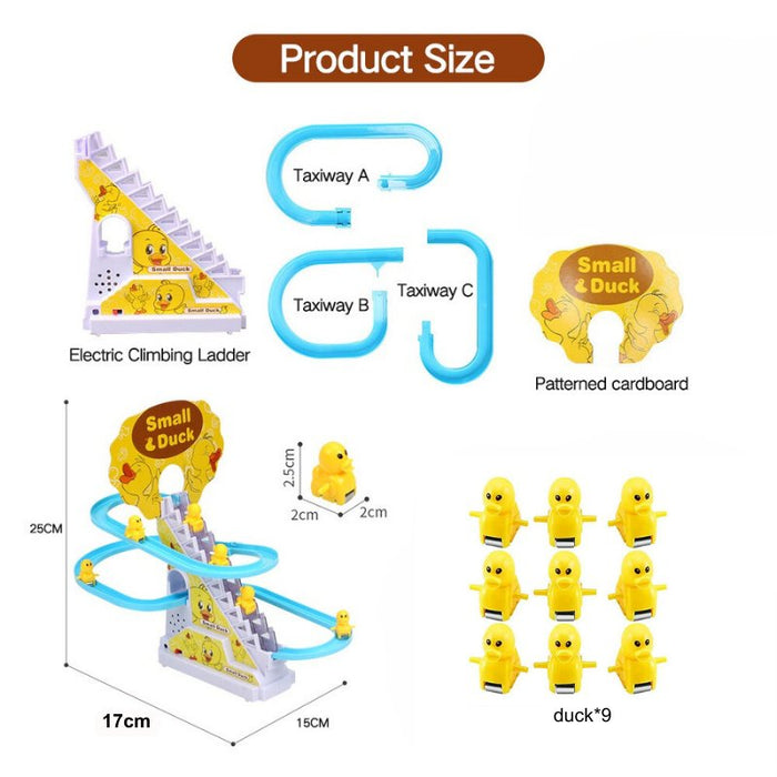 DK1111 Automatic Duck Climbing Stairs Toys - EDLE SDN. BHD.