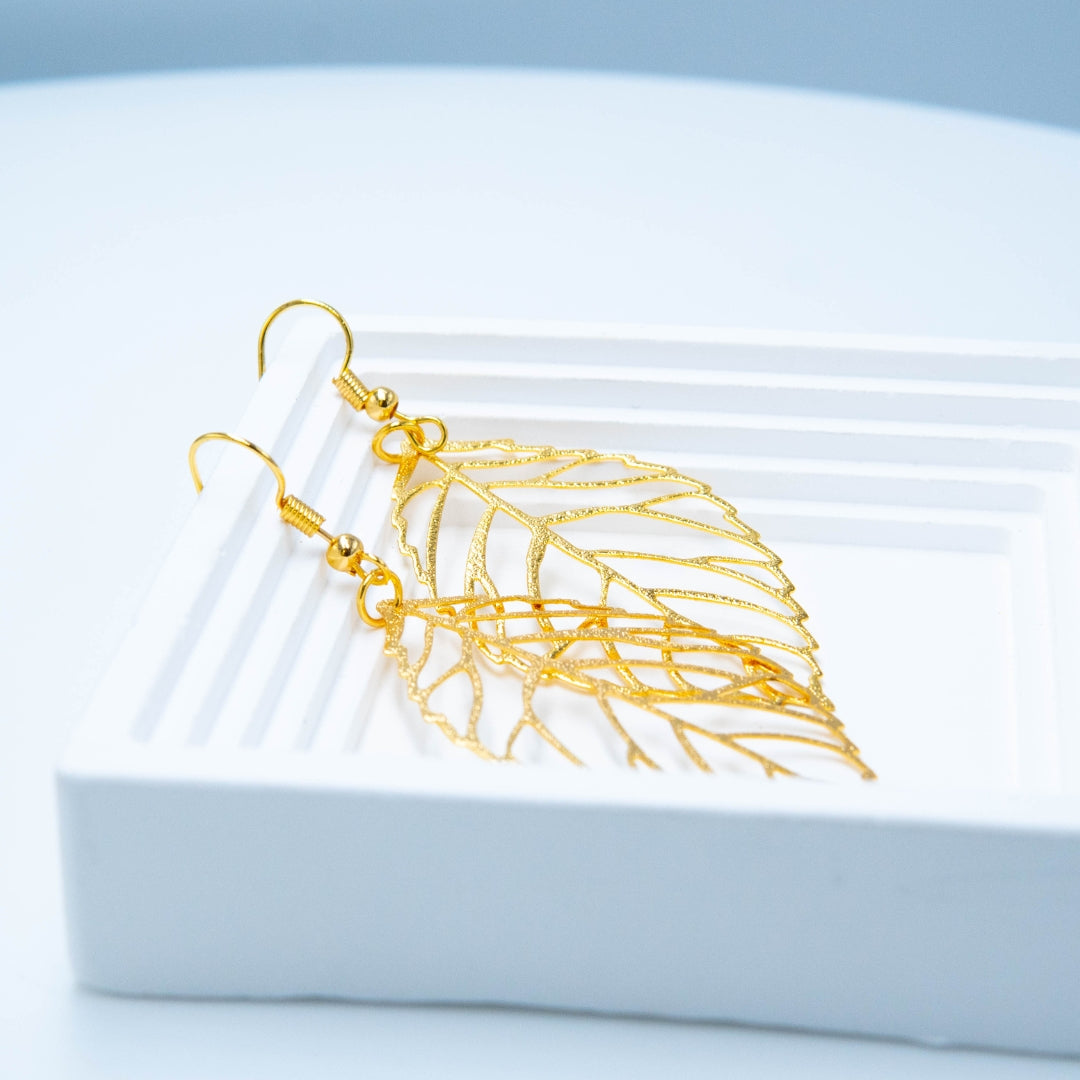 EL4007 Leaves(Dubai) - Premium earring from EDLE - Just $29.90! Shop now at EDLE SHOPPING