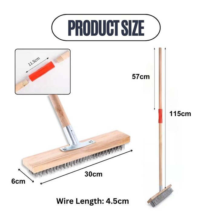 DH1188 Stainless steel wire brush - EDLE SDN. BHD.