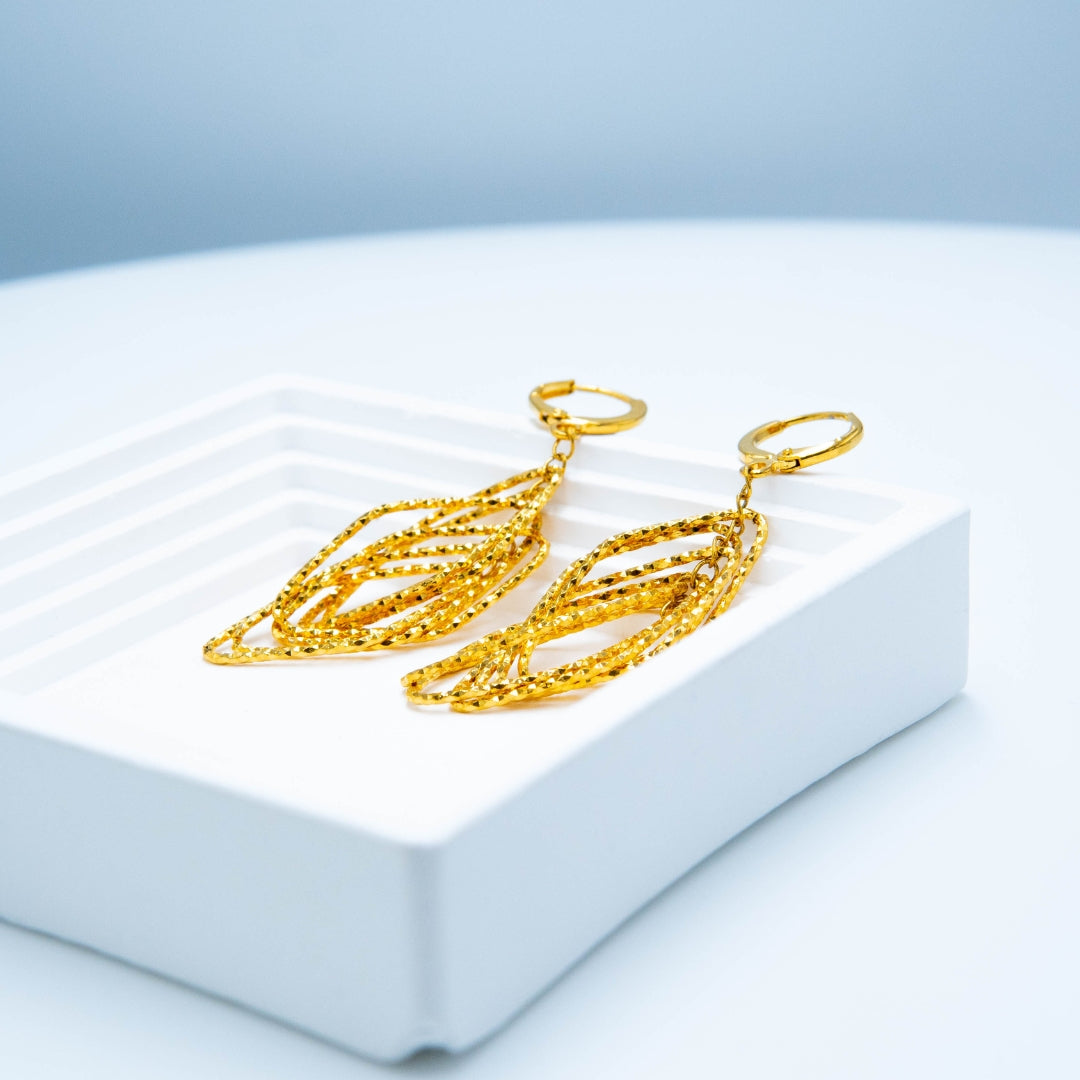 EL4006 Cone(Dubai) - Premium earring from EDLE - Just $29.90! Shop now at EDLE SHOPPING