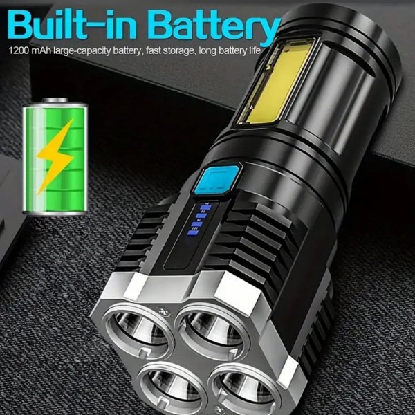 DS1110 RECHARGEABLE FLASHLIGHT - EDLE SDN. BHD.