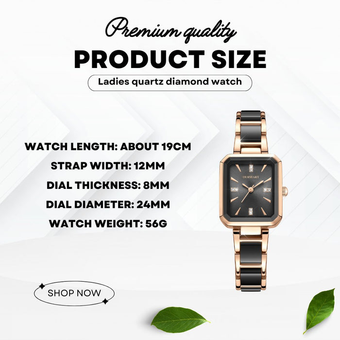 DG1147 LADIES QUARTZ DIAMOND WATCH - EDLE SDN. BHD.