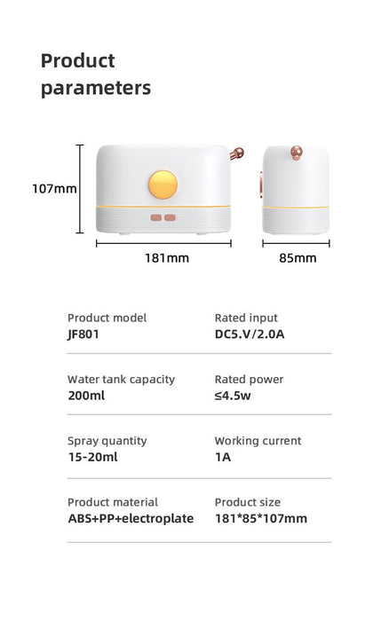 HL8001 Anti - true Flame Aromatherapy Machine - EDLE SDN. BHD.