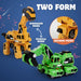 DK1142 TRANSFORM EXCAVATOR DINOSAUR TOY - EDLE SDN. BHD.