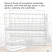 HL9071 Kitchen Pull - Out Storage Rack (Widened & Heightened Version) - EDLE SDN. BHD.