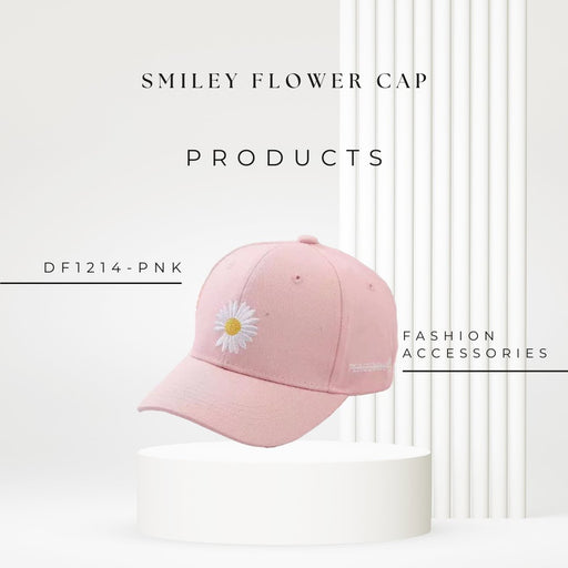 DF1214 Smiley Flower Cap - EDLE SDN. BHD.