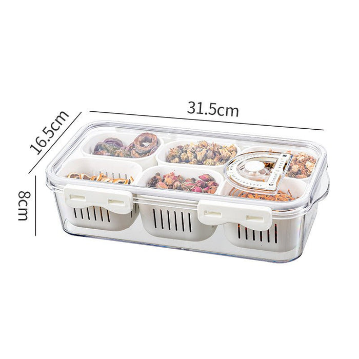 DH1082 Refrigerator Storage Box (6 GRID) - EDLE SDN. BHD.