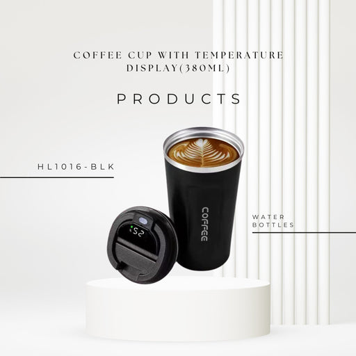 HL1016 Coffee cup with temperature display(380ML) - EDLE SDN. BHD.