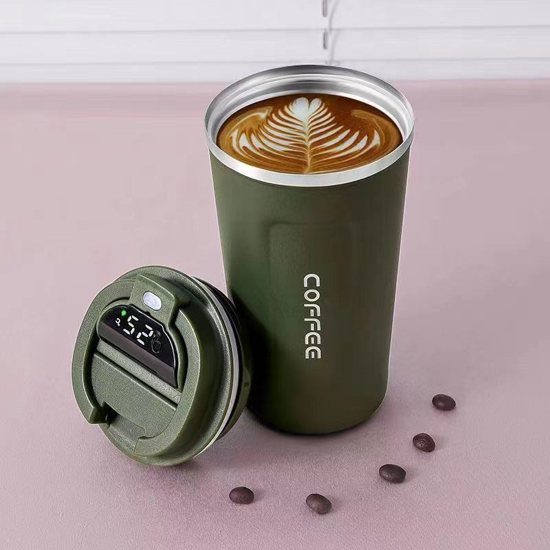 HL1016 Coffee cup with temperature display(380ML) - Premium Dinnerware from EDLE - Just $40! Shop now at EDLE SHOPPING