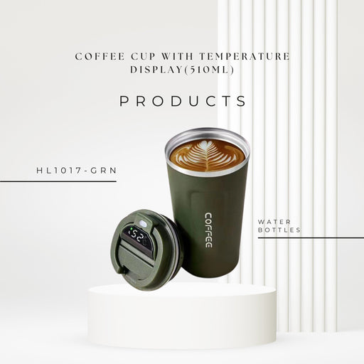 HL1017 Coffee cup with temperature display(510ML) - EDLE SDN. BHD.