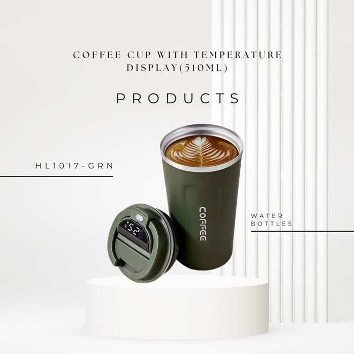 HL1017 Coffee cup with temperature display(510ML) - EDLE SDN. BHD.