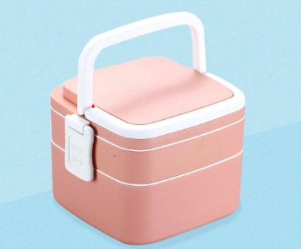 HL2036 Double layer portable lunch box - EDLE SDN. BHD.