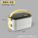 HL2038 Lunch box with layered compartments (Double layer) - EDLE SDN. BHD.